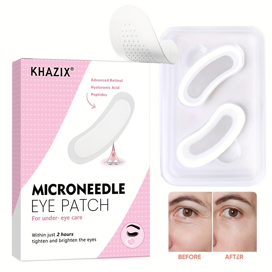 Face Oil - 2 adet retinol mikroiğneli göz bandı,