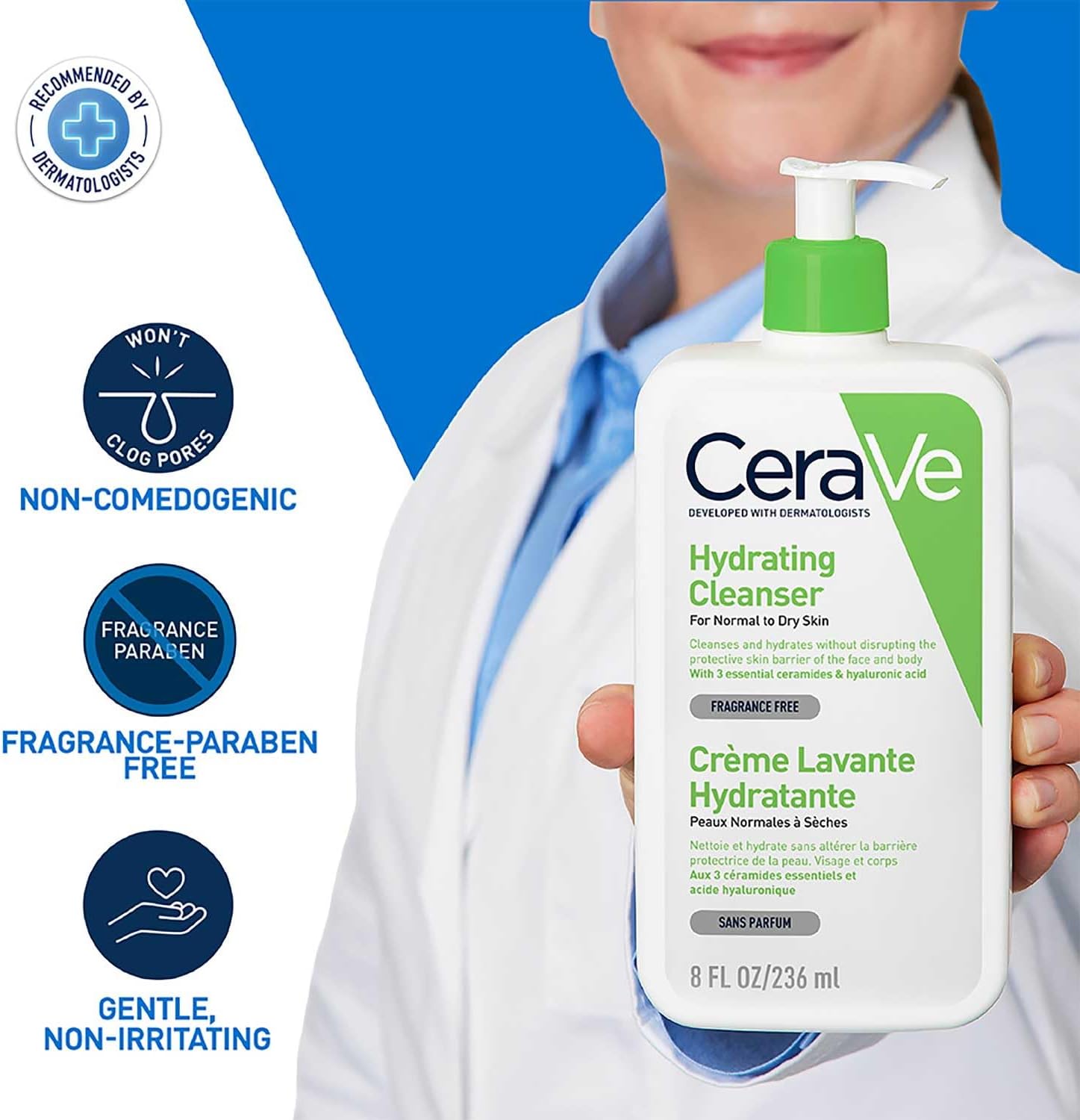 Cleanser Face - CeraVe Nemlendirici Yüz ve Vücut Temizleyici