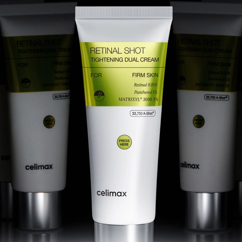 Night Cream - Orijinal Celimax Retinal Shot Sıkılaştırıcı Çift