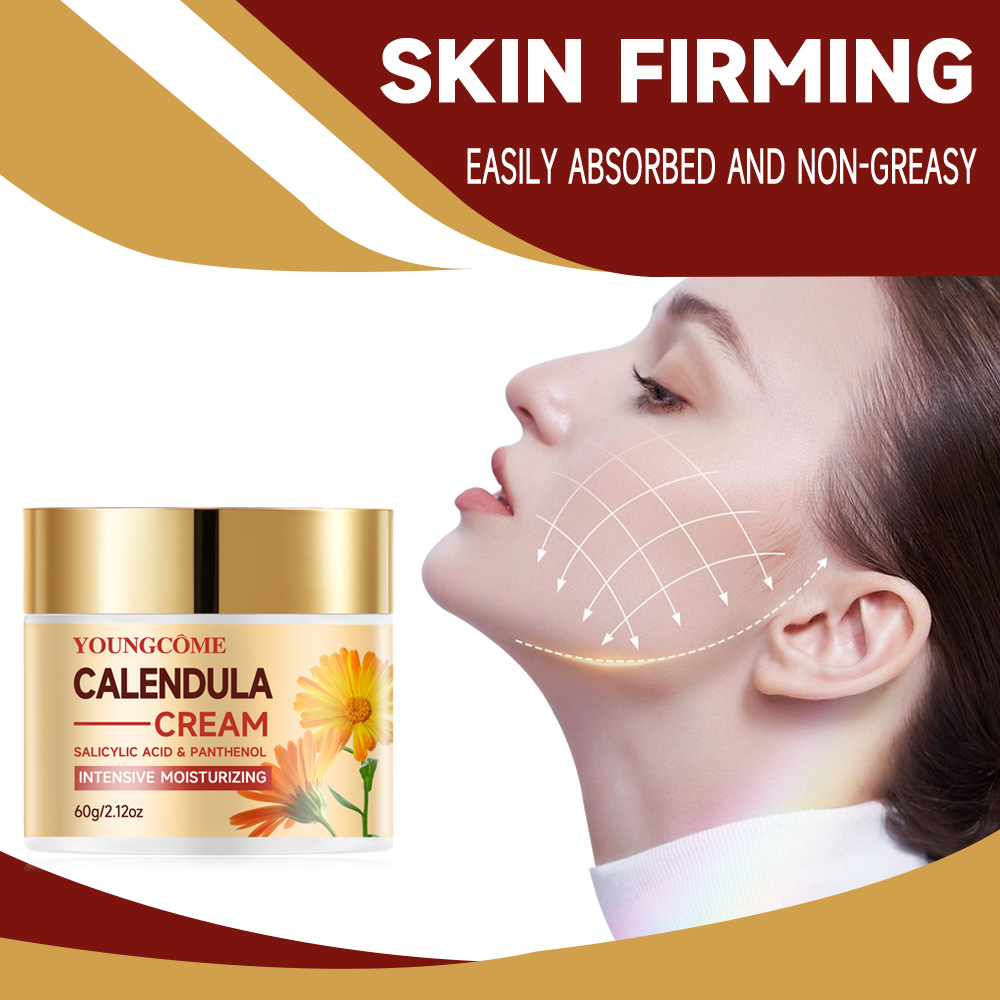 Retinol Cream - Calendula yüz ve boyun nemlendirici yüz