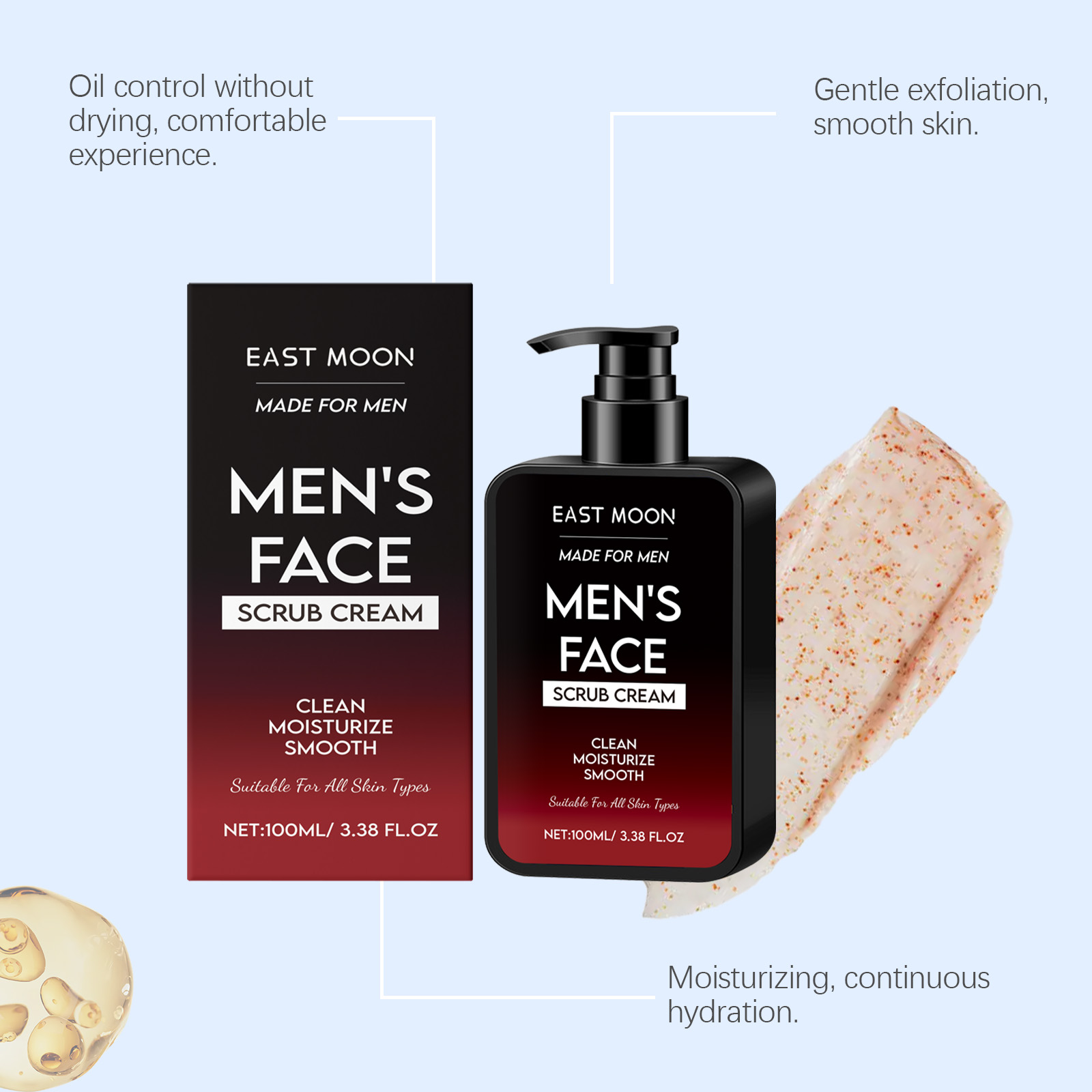 100ML Erkek Yüz Peeling Kremi  - Face Oil incelemesi ve fiyatı