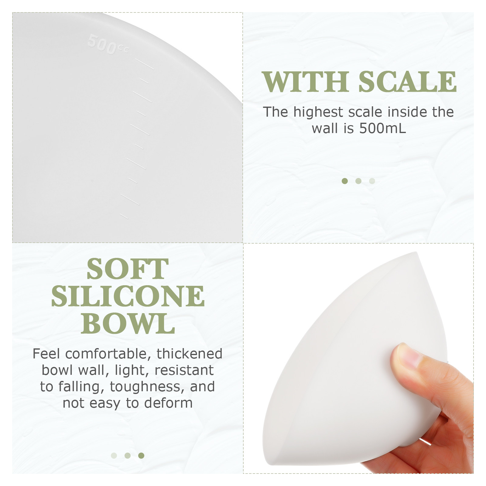 3 Adet Silikon Karıştırma Kabı - Body Lotion incelemesi ve fiyatı