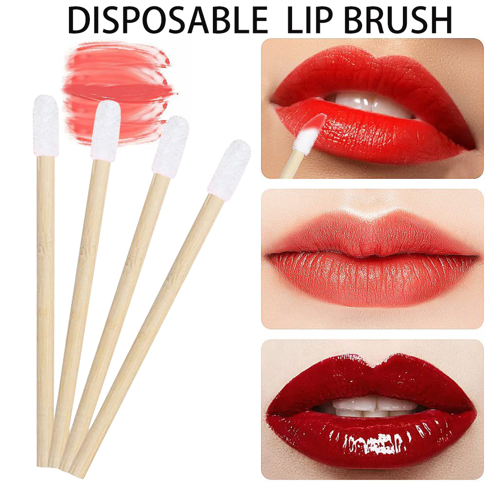 50/100 adet dudak fırçaları ki - Lip Balm incelemesi ve fiyatı